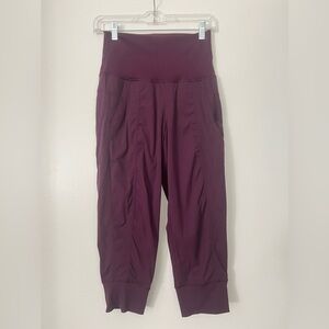 Lululemon Purple High-Waisted Joggers